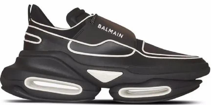 Giày Balmain Neoprene B Bold 'Black' XM0VI277TNCFEAB Giày Balmain Neoprene B Bold 'Black' XM0VI277TNCFEAB