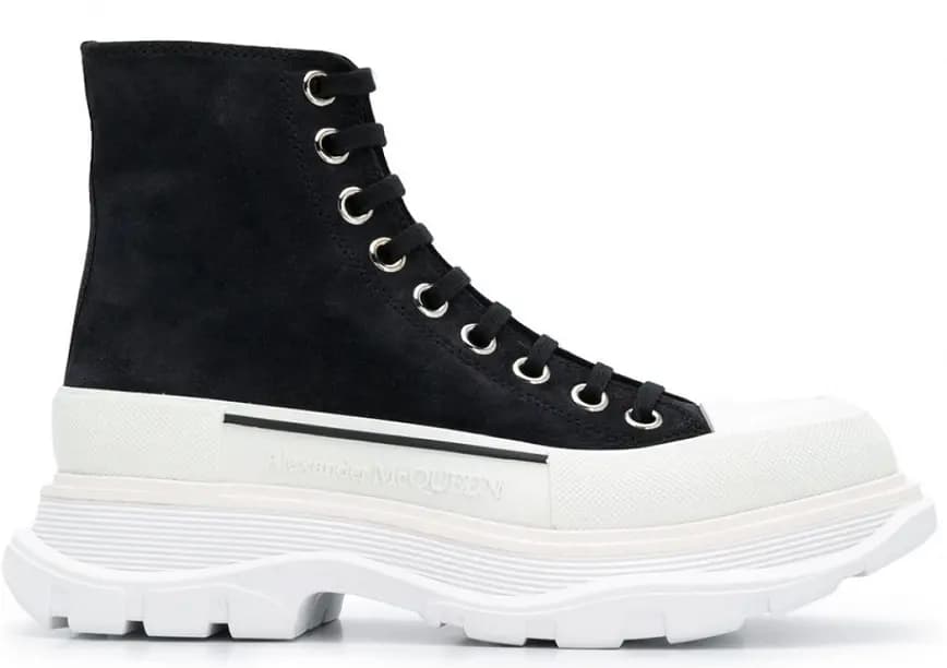 Giày Alexander McQueen Wmns Oversized Sneaker High 633900 WHBGU 1071 Giày Alexander McQueen Wmns Oversized Sneaker High 633900 WHBGU 1071