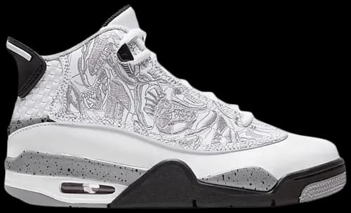 Giày Nike Jordan Dub Zero GS 'White Cement' 311047-105 Giày Nike Jordan Dub Zero GS 'White Cement' 311047-105