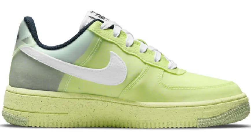 Giày Nike Air Force 1 Crater GS 'Light Lemon Twist' DH4339-700 Giày Nike Air Force 1 Crater GS 'Light Lemon Twist' DH4339-700