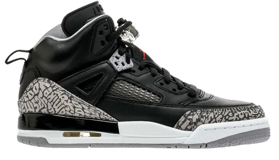 Giày Nike Jordan Spiz'ike GS 'Black Cement' 317321-034 Giày Nike Jordan Spiz'ike GS 'Black Cement' 317321-034