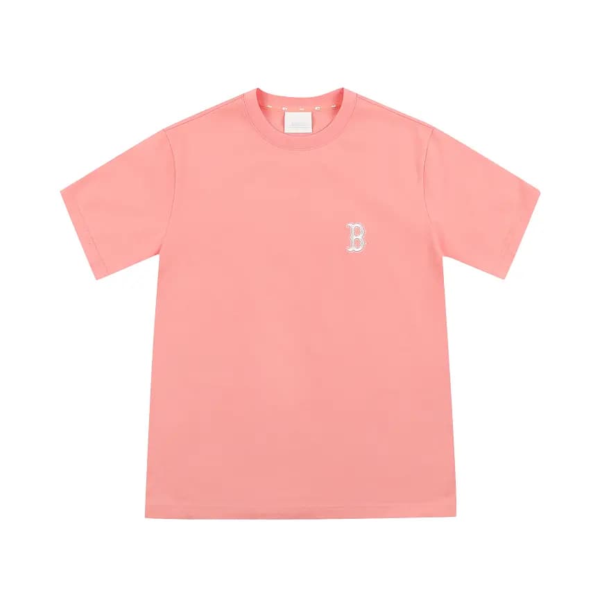 Áo MLB Logo B Season 2021 Pink 31TS03131-43P Áo MLB Logo B Season 2021 Pink 31TS03131-43P