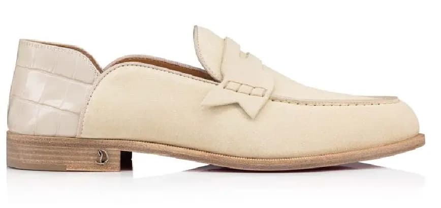Giày Christian Louboutin Penny No Back 'Craie' 3220327W474 Giày Christian Louboutin Penny No Back 'Craie' 3220327W474