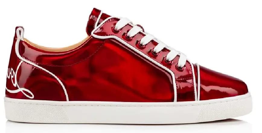 Giày Christian Louboutin Fun Louis Junior 'Red' 3220499R251 Giày Christian Louboutin Fun Louis Junior 'Red' 3220499R251