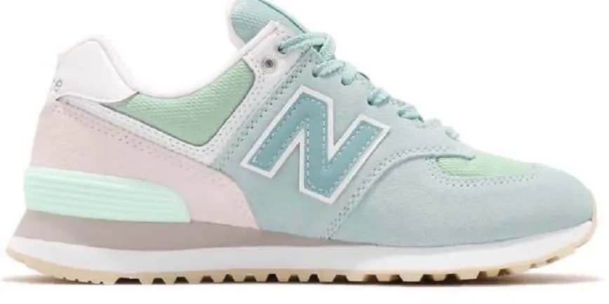 Giày New Balance Wmns B 'Green Grey White' WL574TAB Giày New Balance Wmns B 'Green Grey White' WL574TAB