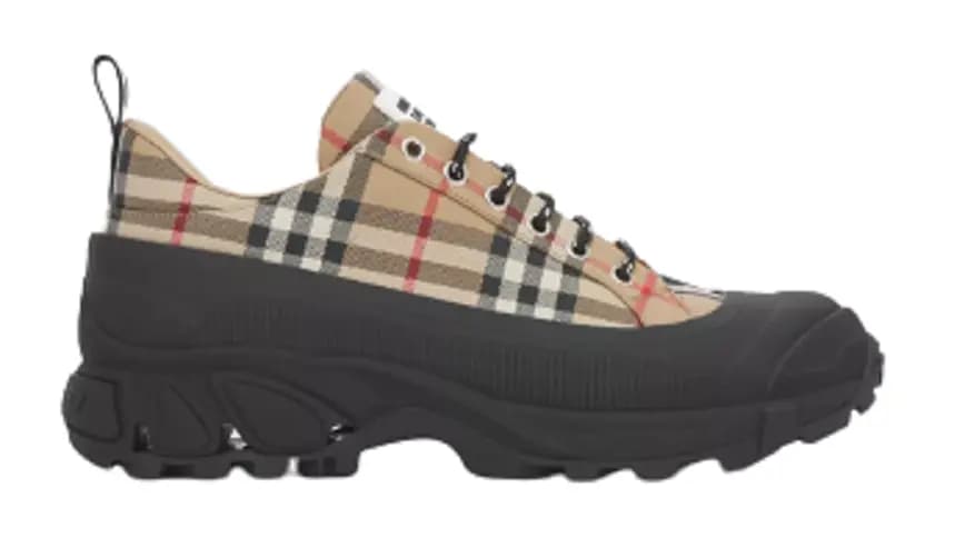 Giày Burberry Vintage Check Cotton Arthur 'Archive Beige' 80452871 Giày Burberry Vintage Check Cotton Arthur 'Archive Beige' 80452871