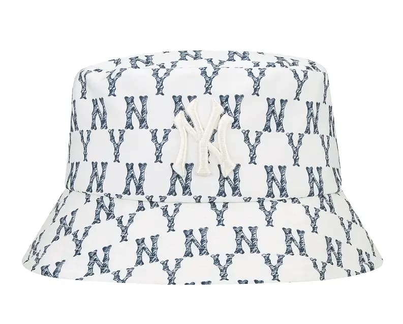 Mũ MLB Monogram Crayon Bucket Hat NY Yankees 32CP30111-50I Mũ MLB Monogram Crayon Bucket Hat NY Yankees 32CP30111-50I