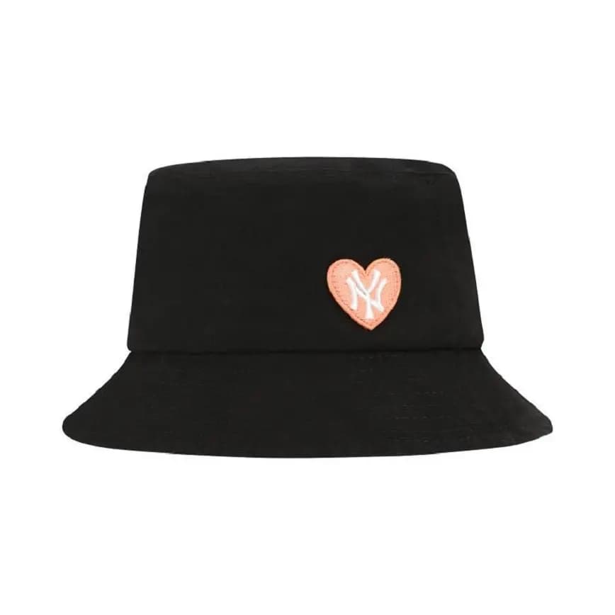Mũ MLB Bucket Love Black 32CPH7941-50L Mũ MLB Bucket Love Black 32CPH7941-50L
