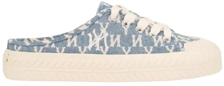 Giày MLB PlayBall Mule Mono Denim New York Yankees 'Blue' 32SHSD111-50U Giày MLB PlayBall Mule Mono Denim New York Yankees 'Blue' 32SHSD111-50U