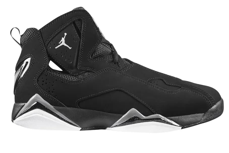 Giày Nike Jordan True Flight 'Black Cool Grey' 342964-010 Giày Nike Jordan True Flight 'Black Cool Grey' 342964-010