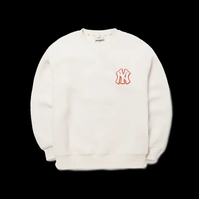 Áo MLB Like Fleece Overfit Sweatshirt New York Yankees 3AMTF5316-50CRS Áo MLB Like Fleece Overfit Sweatshirt New York Yankees 3AMTF5316-50CRS