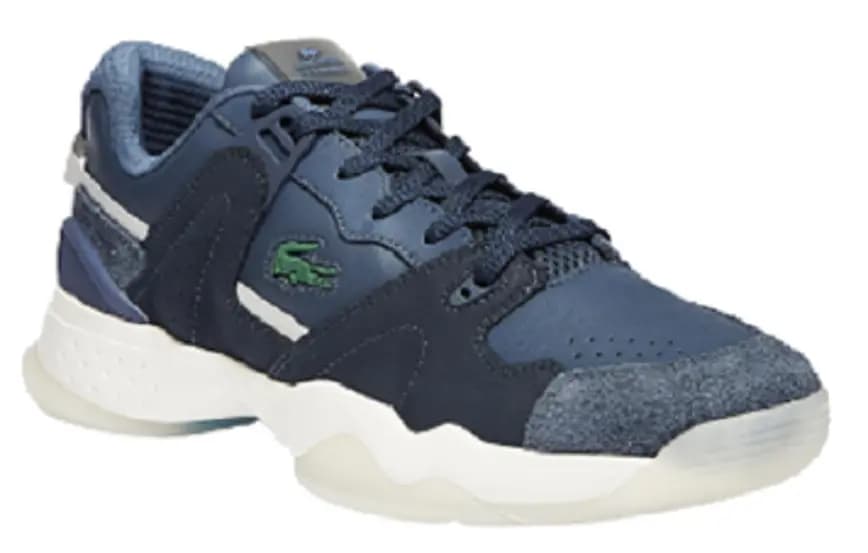 Giày Lacoste Mens T-Point Leather And Suede Trainners RZ0101M51C-ND1 Giày Lacoste Mens T-Point Leather And Suede Trainners RZ0101M51C-ND1