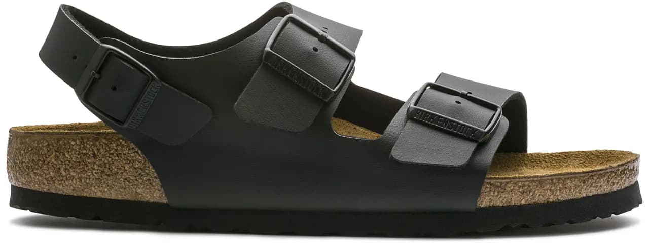 Dép Birkenstock Milano Birko Flor 'Black' 34793 Dép Birkenstock Milano Birko Flor 'Black' 34793