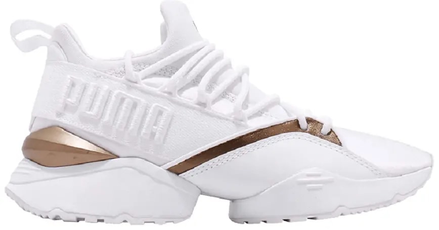 Giày Puma Wmns Muse Maia Luxe 'White' 366766-02 — kich-thuoc: 36.5 Giày Puma Wmns Muse Maia Luxe 'White' 366766-02 — kich-thuoc: 36.5