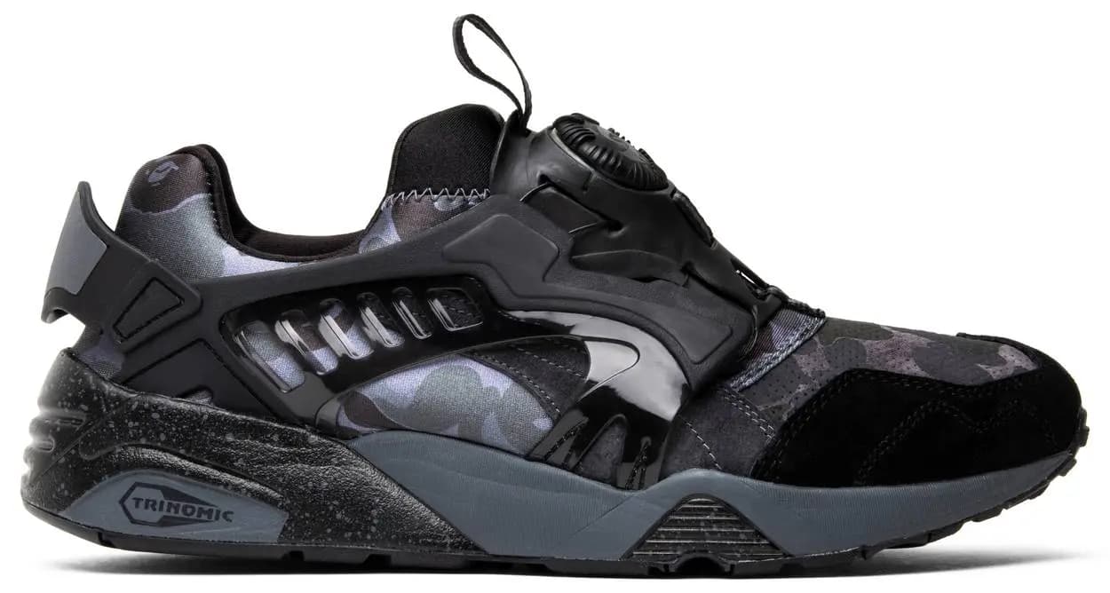 Giày Puma A Bathing Ape x Disc Blaze 'Black Camo' 358846-02 Giày Puma A Bathing Ape x Disc Blaze 'Black Camo' 358846-02