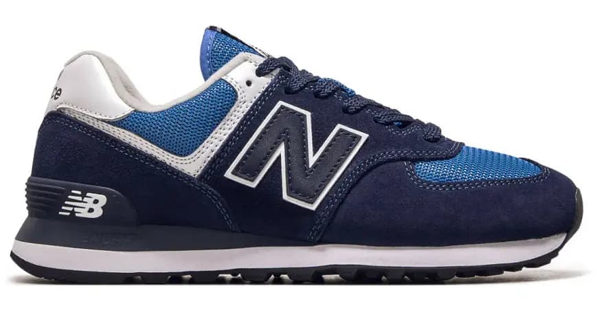 Giày New Balance 574 Navy Blue White ML574SSM Giày New Balance 574 Navy Blue White ML574SSM