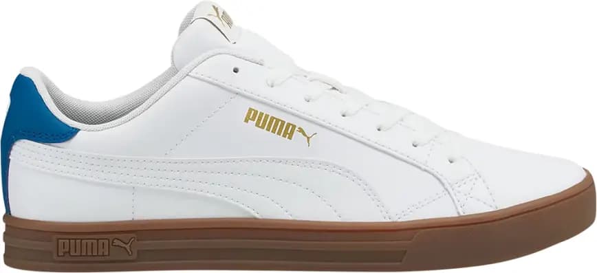 Giày Puma Smash Vulc V3 Retro Low Tops 'White Brown' 380752-08 Giày Puma Smash Vulc V3 Retro Low Tops 'White Brown' 380752-08