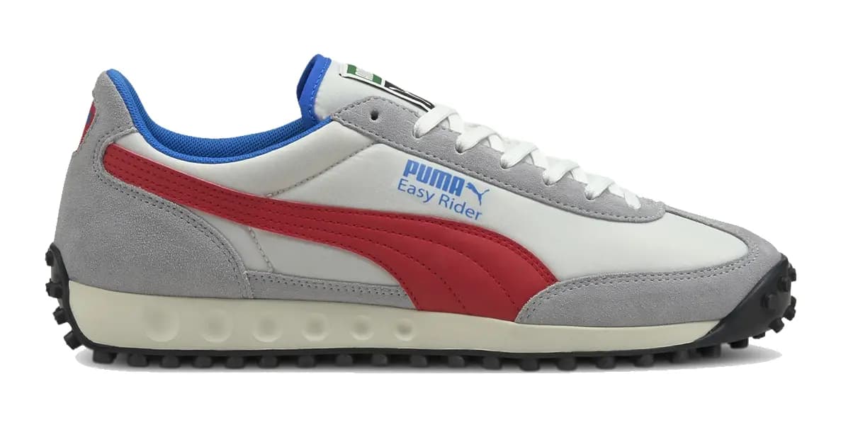 Giày Puma Easy Rider II Grey Red Blue 381026-01 Giày Puma Easy Rider II Grey Red Blue 381026-01