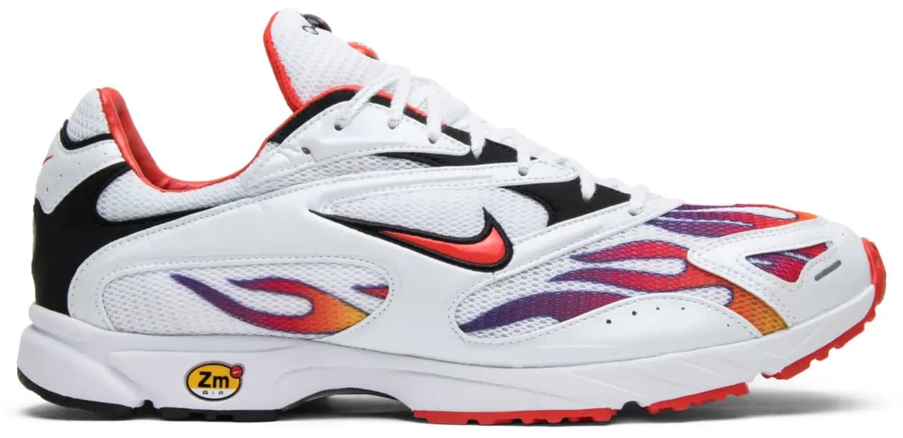 Giày Nike Supreme x Zoom Streak Spectrum Plus 'Habanero Red' AQ1279-100 Giày Nike Supreme x Zoom Streak Spectrum Plus 'Habanero Red' AQ1279-100