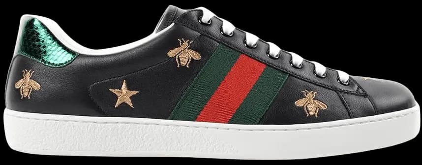 Giày Gucci Ace Embroidered 'Bees and Stars' 386750-A38F0-1079 Giày Gucci Ace Embroidered 'Bees and Stars' 386750-A38F0-1079