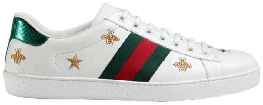 Giày Gucci Ace Embroidered 'Bees and Stars' 386750-A38F0-9073 Giày Gucci Ace Embroidered 'Bees and Stars' 386750-A38F0-9073