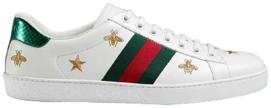 Giày Gucci Ace Embroidered 'Bees and Stars' 386750-A38F0-9073 — kich-thuoc: 39 Giày Gucci Ace Embroidered 'Bees and Stars' 386750-A38F0-9073 — kich-thuoc: 39