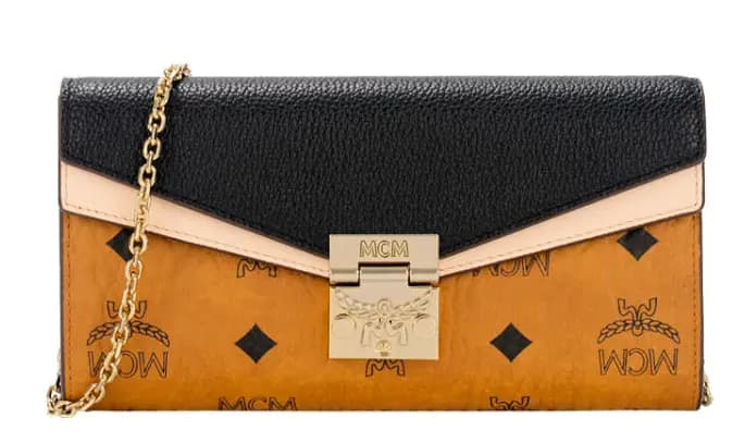 Túi MCM Patricia Crossbody Wallet Black Cognac Pink MYL9APA34BK001 Túi MCM Patricia Crossbody Wallet Black Cognac Pink MYL9APA34BK001