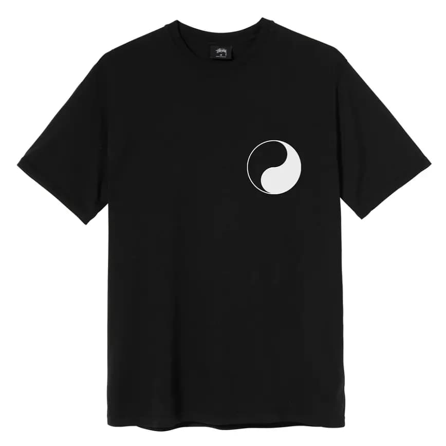 Áo Stussy OL Yin Yang Pigment Dyed Tee 'Black' Áo Stussy OL Yin Yang Pigment Dyed Tee 'Black'