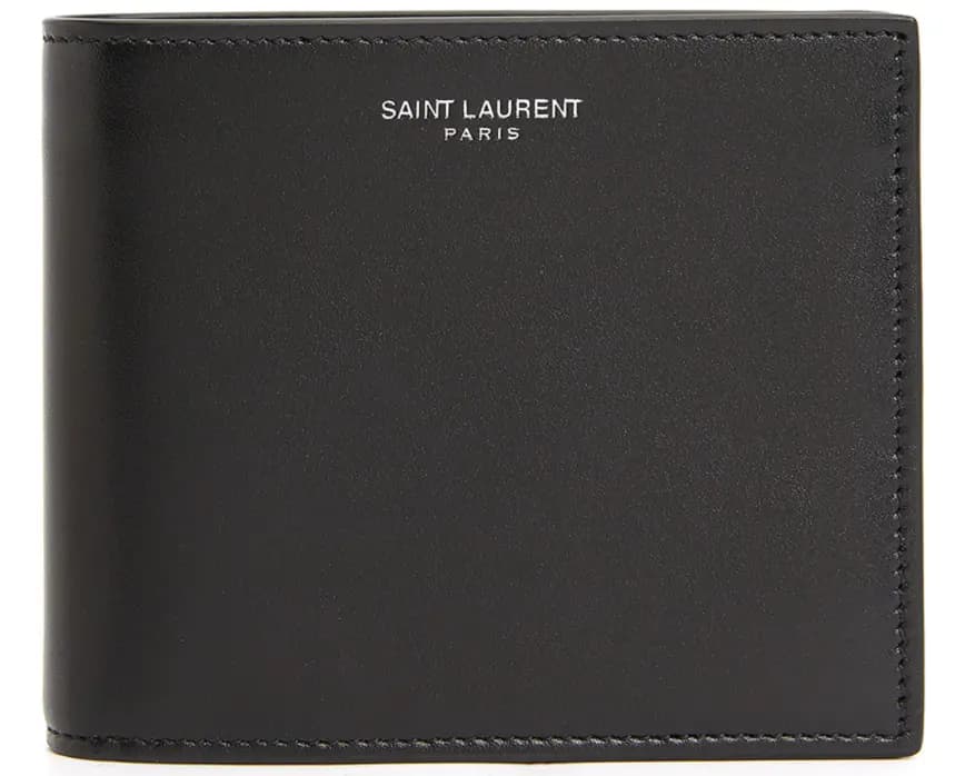 Ví Saint Laurent Logo 'Black' 396303-0U90N-1000 Ví Saint Laurent Logo 'Black' 396303-0U90N-1000