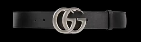 Thắt Lưng Gucci 19SS Men's GG Buckle Leather Belt Black 397660-AP00N-1000 Thắt Lưng Gucci 19SS Men's GG Buckle Leather Belt Black 397660-AP00N-1000