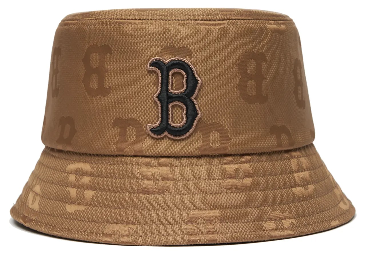 Mũ MLB Monogram Nylon Jacquard Hat Boston Red Sox Beige 3AHTM021N-43BGD — kich-thuoc: 59 Mũ MLB Monogram Nylon Jacquard Hat Boston Red Sox Beige 3AHTM021N-43BGD — kich-thuoc: 59