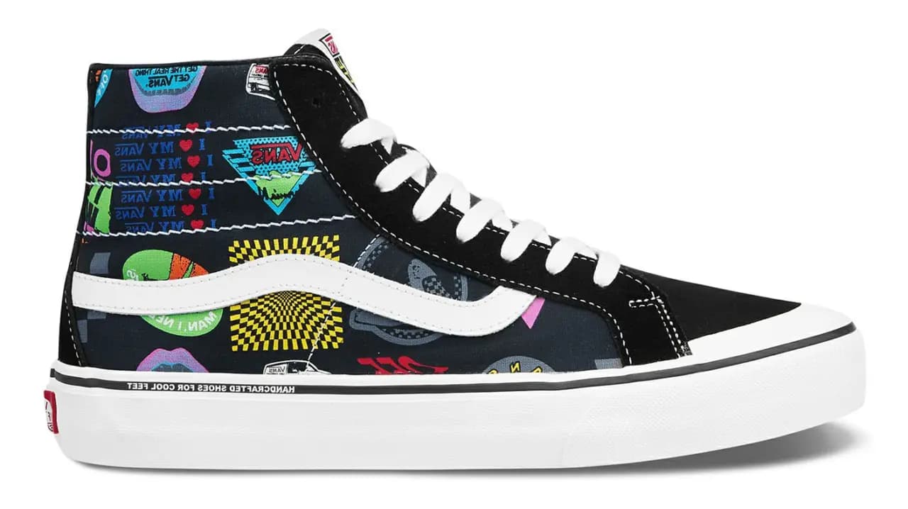 Giày Vans Sk8-High 138 Decon Sf 'Black White Multi-Color' VN0A3MV1W95 Giày Vans Sk8-High 138 Decon Sf 'Black White Multi-Color' VN0A3MV1W95