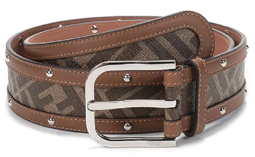 Thắt Lưng Fendi Brown Fabric Belt 7C0400A8V3F18AT Thắt Lưng Fendi Brown Fabric Belt 7C0400A8V3F18AT