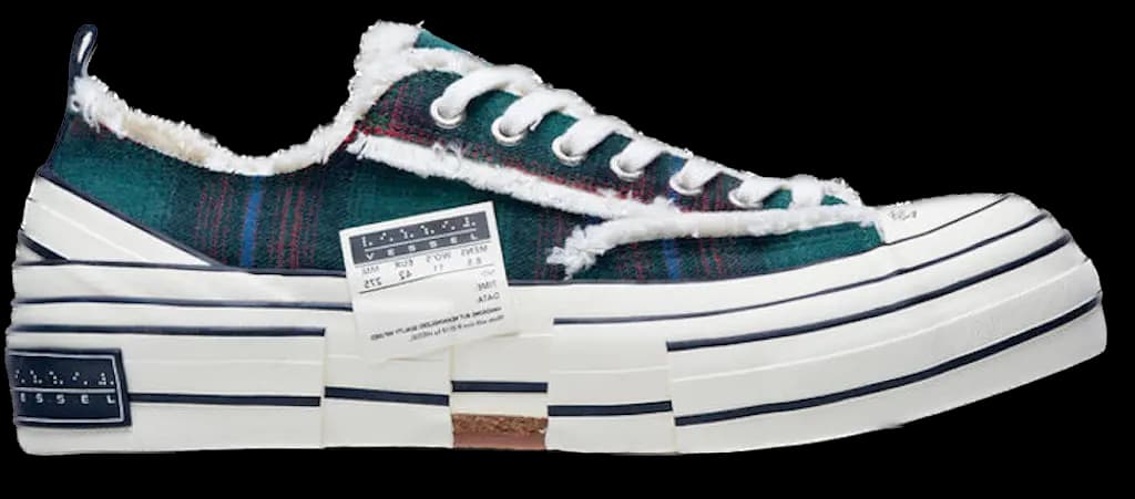 Giày xVESSEL G.O.P Lows 'Forrest Green Plaid' F22X89G Giày xVESSEL G.O.P Lows 'Forrest Green Plaid' F22X89G