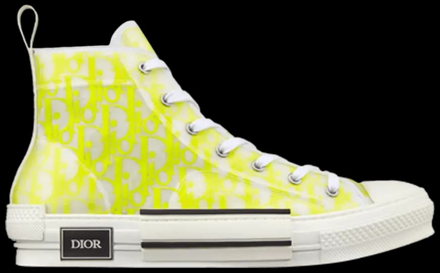 Giày Dior B23 High Dior Oblique White Yellow 3SH118YNT H160 Giày Dior B23 High Dior Oblique White Yellow 3SH118YNT H160