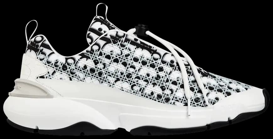 Giày Dior B24 Sneaker 'Dior Oblique White Cannage' 3SN248YJT-H069 Giày Dior B24 Sneaker 'Dior Oblique White Cannage' 3SN248YJT-H069