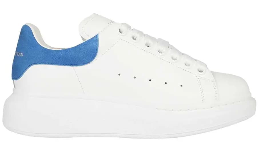 Giày Alexander McQueen Wmns Oversized Sneaker 'White Electric Blue' Giày Alexander McQueen Wmns Oversized Sneaker 'White Electric Blue'