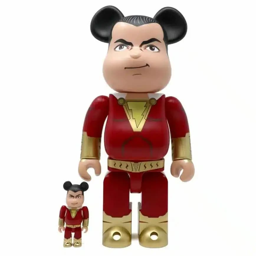 Mô Hình Bearbrick Shazam 100% & 400% Mô Hình Bearbrick Shazam 100% & 400%