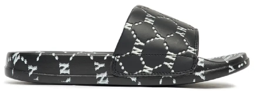 Dép MLB Mound Dia Monogram New York Yankees Black 3ALPAD123-50BKS — kich-thuoc: lien-he-order Dép MLB Mound Dia Monogram New York Yankees Black 3ALPAD123-50BKS — kich-thuoc: lien-he-order