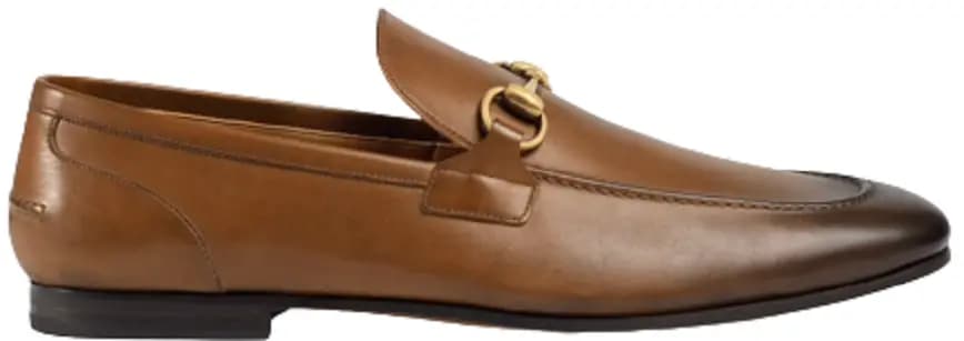 Giày Gucci Jordaan Leather 'Brown' 406994BLM002535 Giày Gucci Jordaan Leather 'Brown' 406994BLM002535