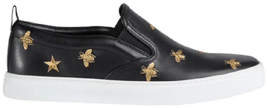 Giày Gucci Slip-On 'Bees Black' 407364-AXWB0-1076 — kich-thuoc: 44 Giày Gucci Slip-On 'Bees Black' 407364-AXWB0-1076 — kich-thuoc: 44
