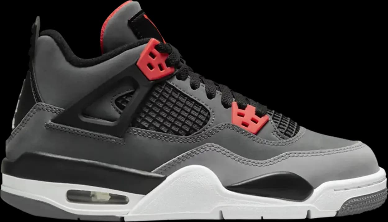 Giày Nike Air Jordan 4 Retro GS 'Infrared' 408452-061 Giày Nike Air Jordan 4 Retro GS 'Infrared' 408452-061