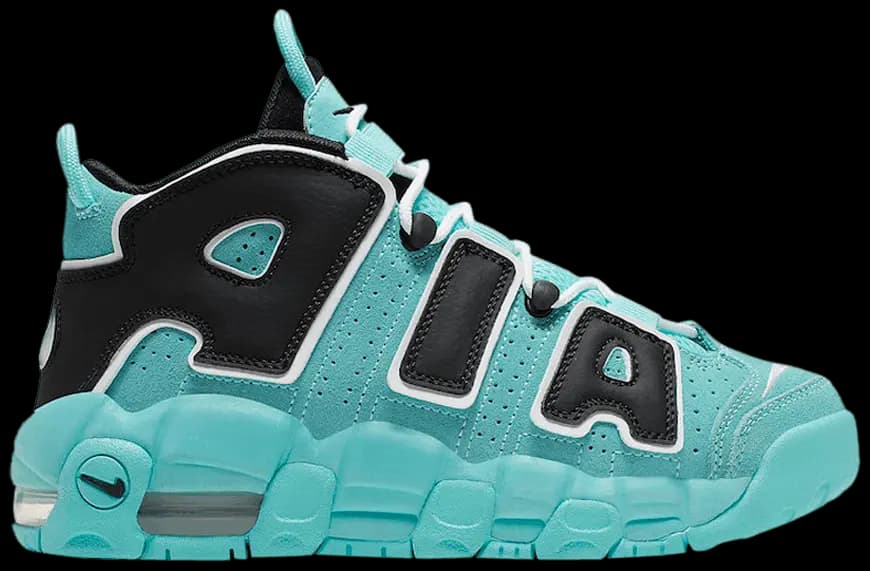 Giày Nike Air More Uptempo GS 'Light Aqua' 415082-403 Giày Nike Air More Uptempo GS 'Light Aqua' 415082-403
