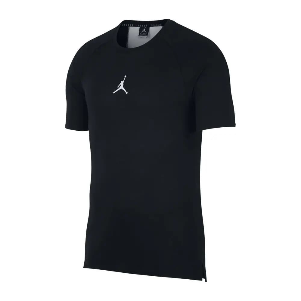 Áo Nike Jordan Alpha Dry T Shirt Back Print In Black 889713-013 Áo Nike Jordan Alpha Dry T Shirt Back Print In Black 889713-013