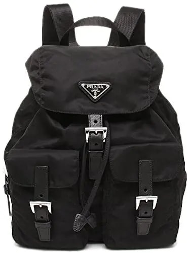 Balo Prada Triangle Logo Nylon Pocket Backpack Small 1BZ677-V44-F0002 Balo Prada Triangle Logo Nylon Pocket Backpack Small 1BZ677-V44-F0002