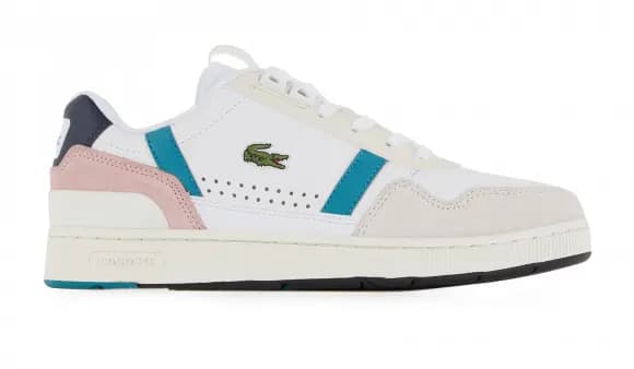 Giày Lacoste Women's T-Clip Leather and Synthetic Trainers 7-41SFA00261R4 Giày Lacoste Women's T-Clip Leather and Synthetic Trainers 7-41SFA00261R4