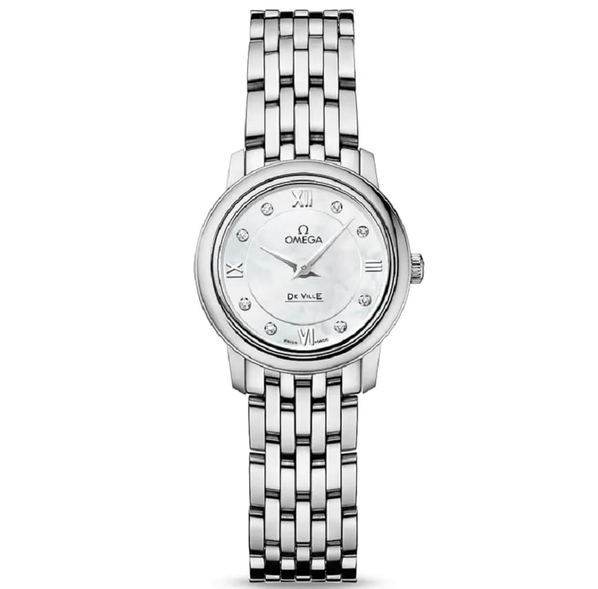 Đồng Hồ Omega De Ville Prestige Dial Ladies Watch 'Pearl' 424-10-24-60-55-001 Đồng Hồ Omega De Ville Prestige Dial Ladies Watch 'Pearl' 424-10-24-60-55-001