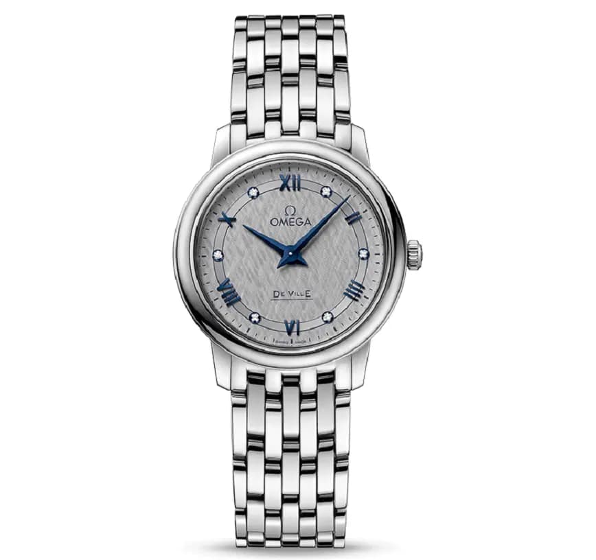 Đồng Hồ Omega De Ville Dial Ladies Watch 'Diamond Grey' 424-10-27-60-56-002 Đồng Hồ Omega De Ville Dial Ladies Watch 'Diamond Grey' 424-10-27-60-56-002