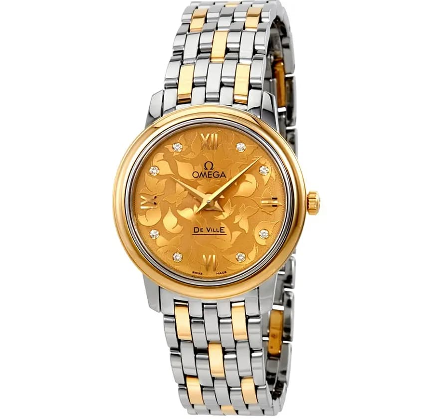 Đồng Hồ Omega De Ville Prestige 'Silver Gold' 424-20-27-60-58-002 Đồng Hồ Omega De Ville Prestige 'Silver Gold' 424-20-27-60-58-002
