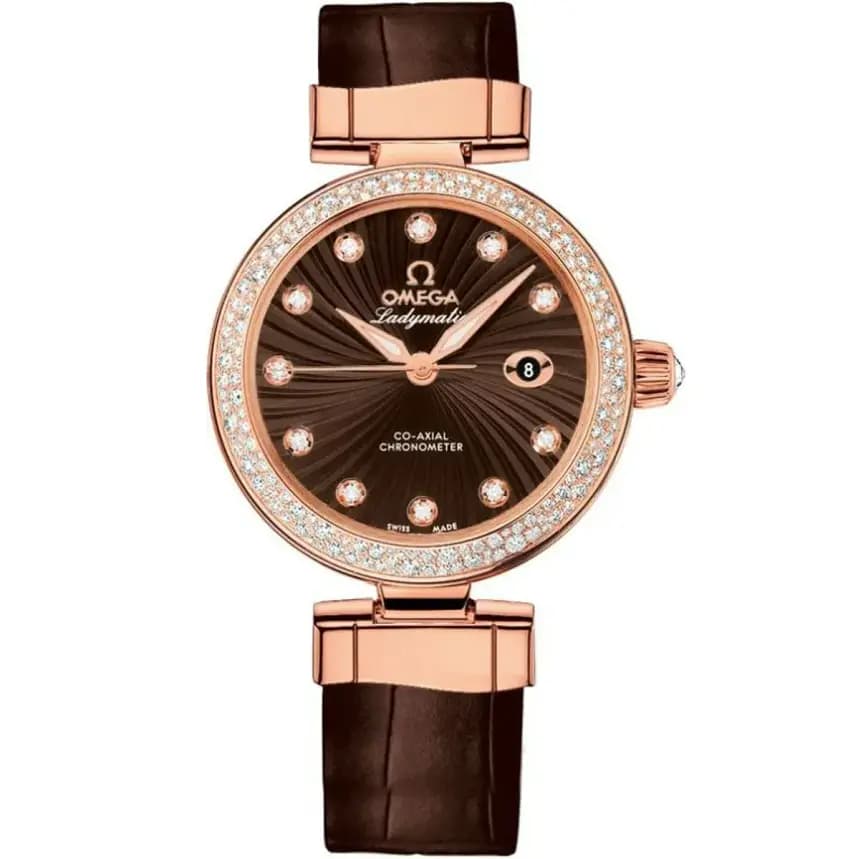 Đồng Hồ Omega De Ville 'Brown' 425-68-34-20-63-002 Đồng Hồ Omega De Ville 'Brown' 425-68-34-20-63-002
